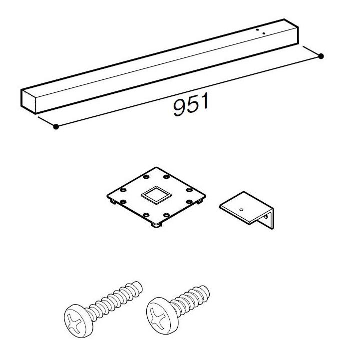 柱セット 56柱直付けタイプ / H：1,000タイプ WKF□121 LIXIL リクシル TOSTEM トステム | 
