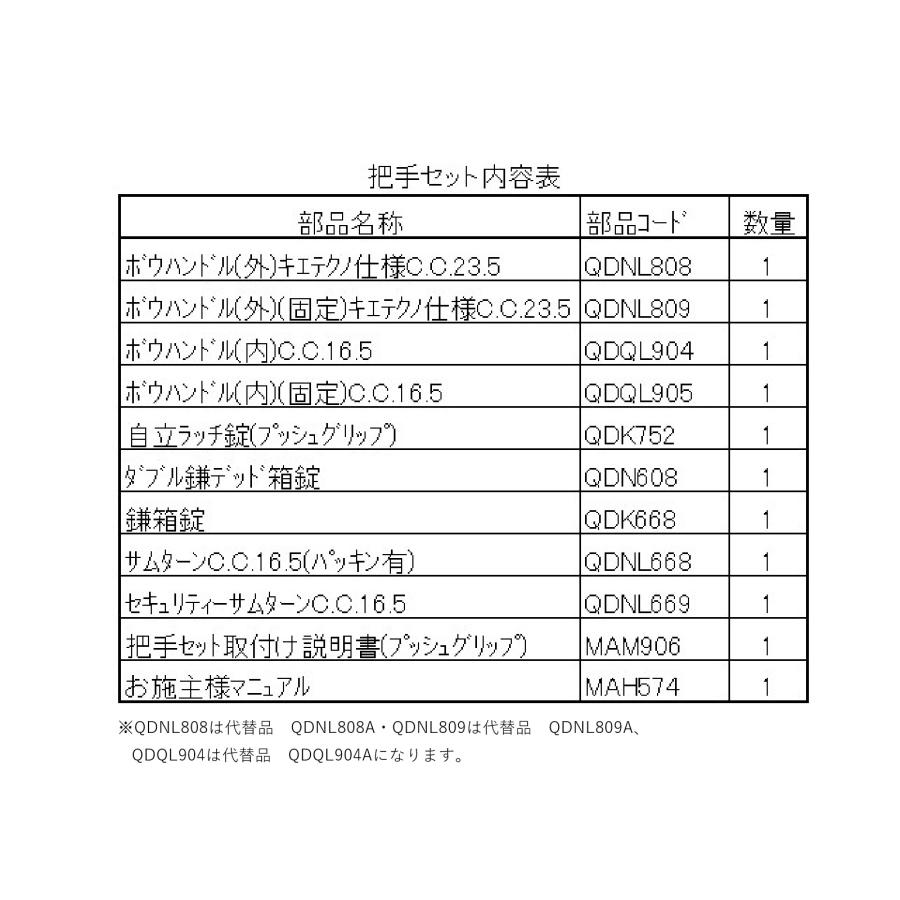 バーハンドル 1セット/ A型 両開き手動 室外・室内:キエテクノコート・アルミ ※室外同色  色:シルキーマットブラック  Z-2A3-DHPB 交換用 部品 LIXIL トステムの画像