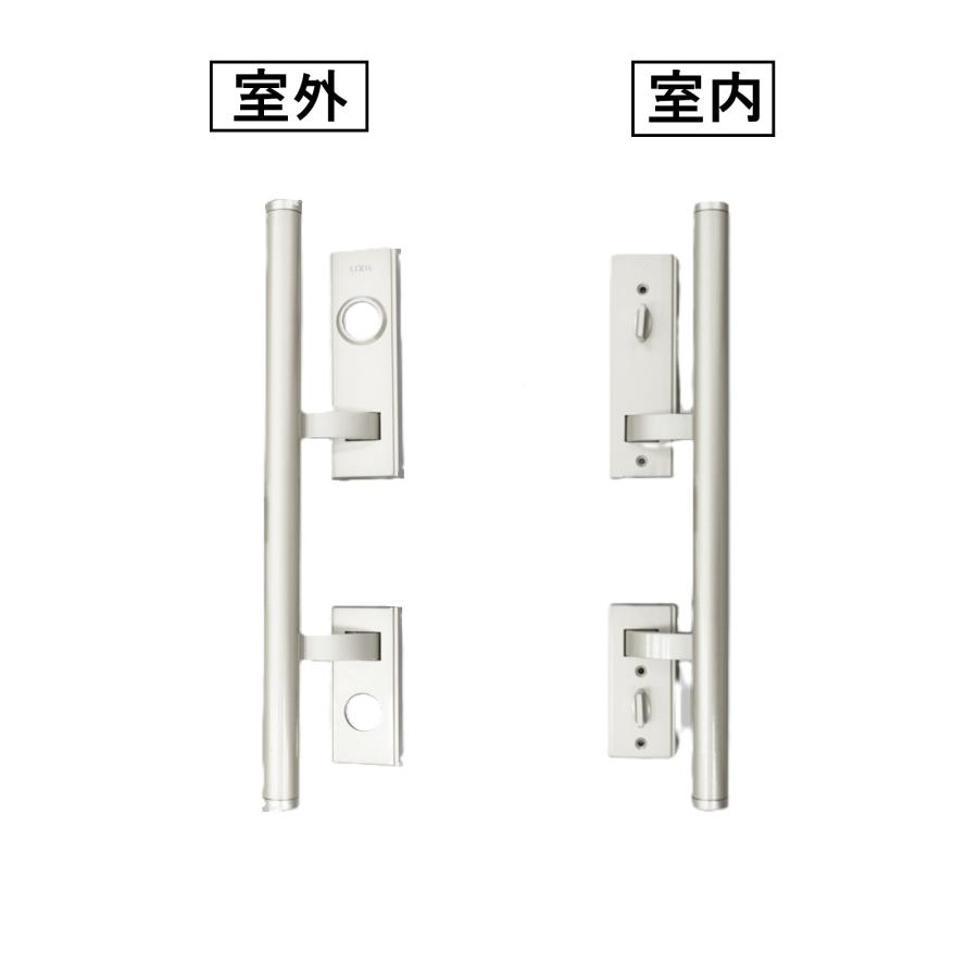 バーハンドルセット / (1 セット) 部品色:ステンカラー ZDC928CL　 交換用 部品 Lixil リクシル TOSTEM トステム | 
