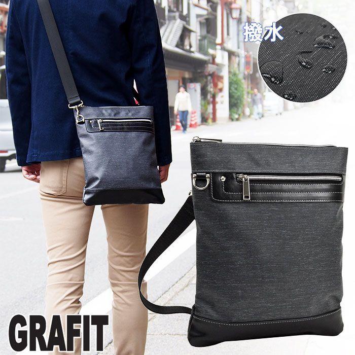 ショルダーバッグ メンズ 斜めがけ 大人 ブランド かっこいい 軽量 大きめ 縦型 ソフト 軽い 40代 30代 50代 撥水 縦 薄マチ Cy Hrn クレアオンライン 通販 Yahoo ショッピング