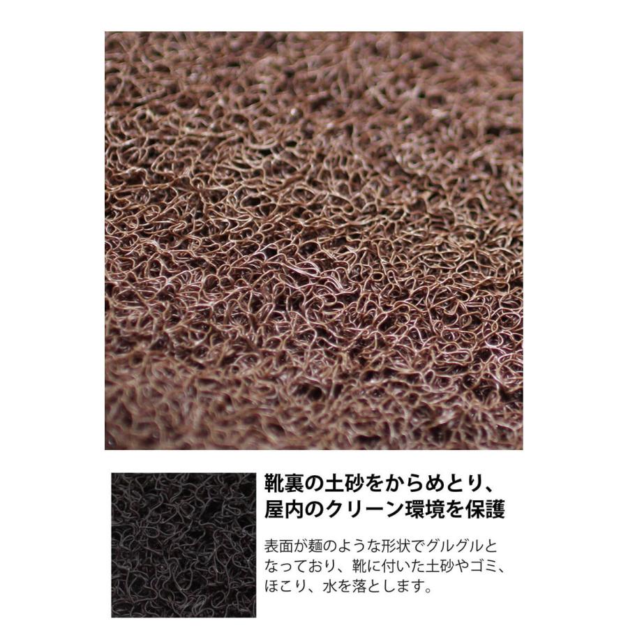 業務用 屋外玄関に最適 ヌードルフロアマット 玄関マット 屋外 60×90cm 泥落とし 屋外用ドアマット : クレアオンライン - 通販 ...