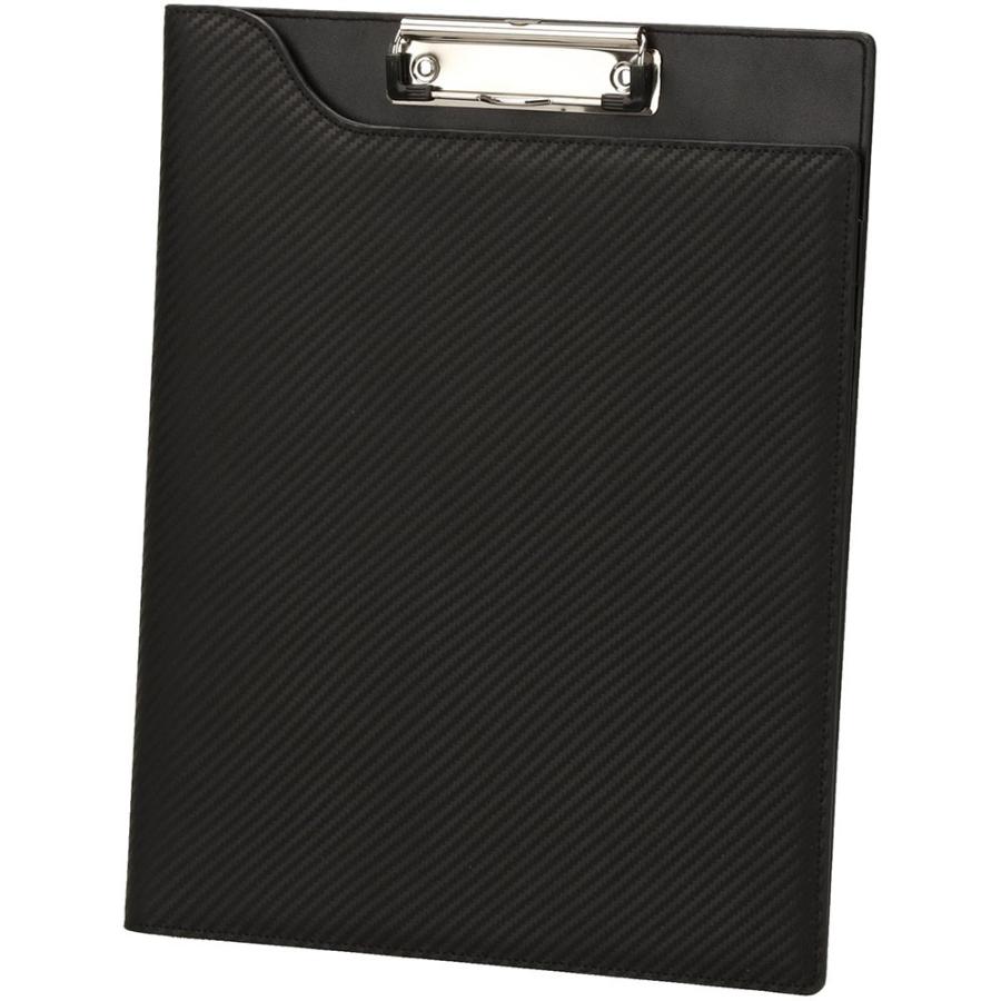 A4 クリップファイル バインダー rexialcarbo 高級感のあるカーボン
