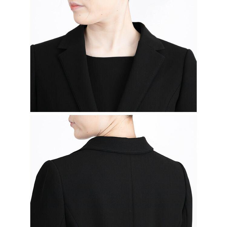 【即出】【送料無料】 楽なのに綺麗見え礼服2点ワンピーススーツ 9-17号 通年 洗える 冠婚葬祭 喪服 葬式 卒業式 お宮参り 授乳 |  | 11