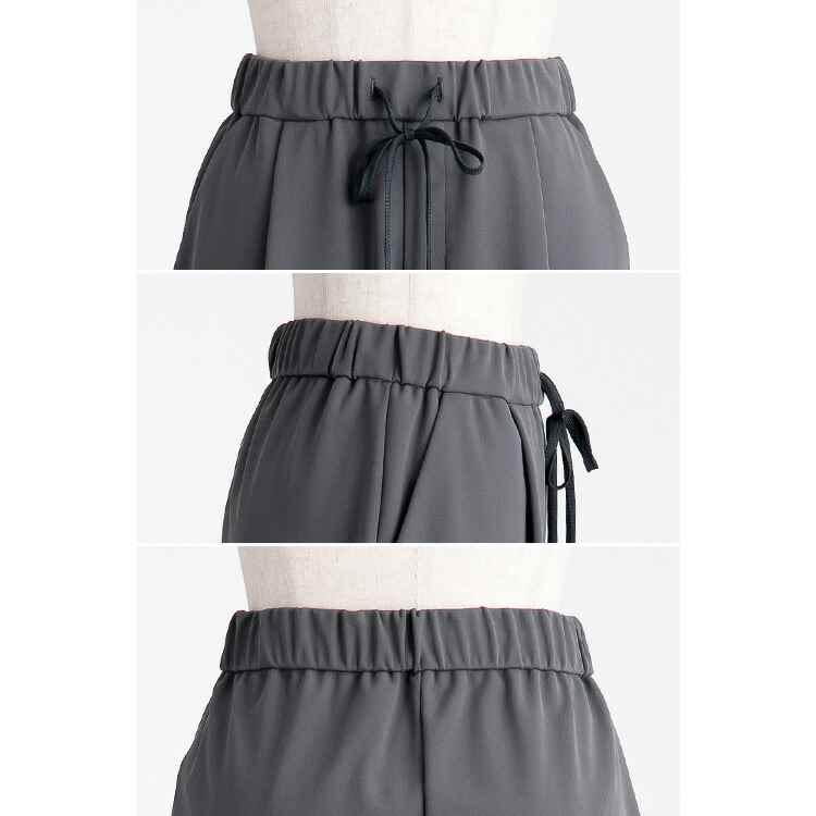 【送料無料/日本製】 メリル裏起毛ストレッチパンツ 3色 洗える レディースファッション ボトムス パンツ テーパード リラックス ウエストゴム 微起毛 |  | 15