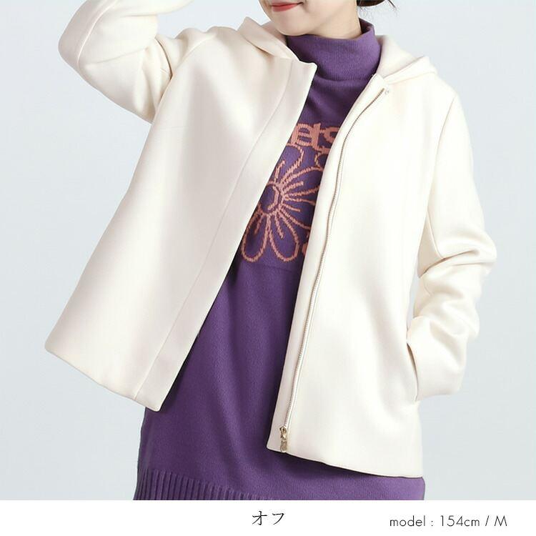 【送料無料/再入荷】ウールライクコート 8色 M-LL 洗える フード取外し可 長袖 レディース アウター ジャケット コート |  | 07