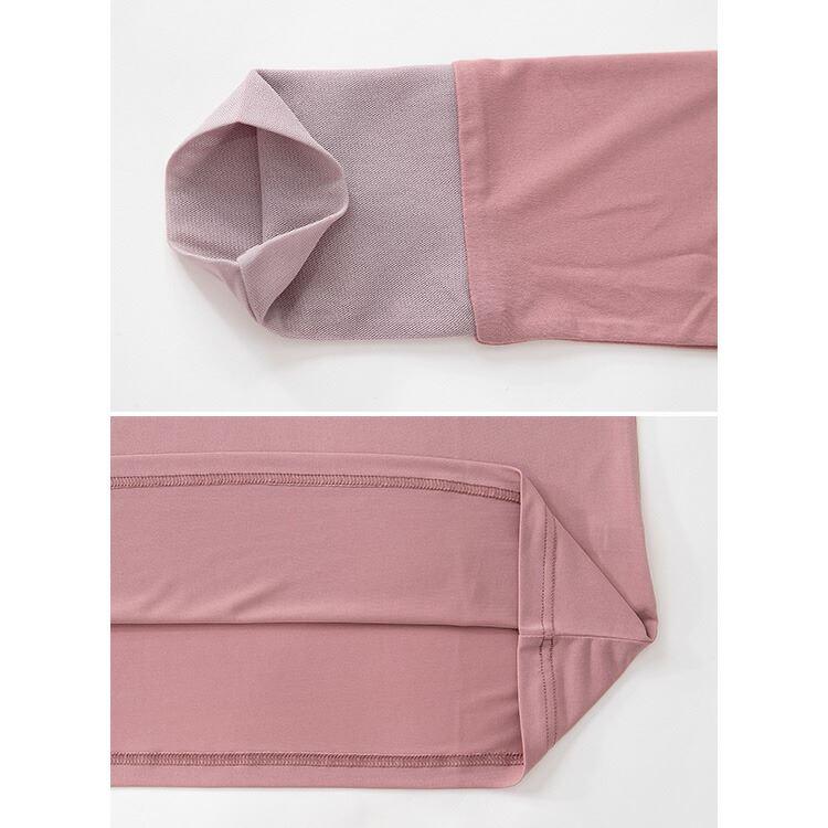 【送料無料/再入荷】 高見えするシアートップス 12色 洗える 透け感 長袖 レディース トップス インナー カットソー ニット ハイネック ストレッチ |  | 17