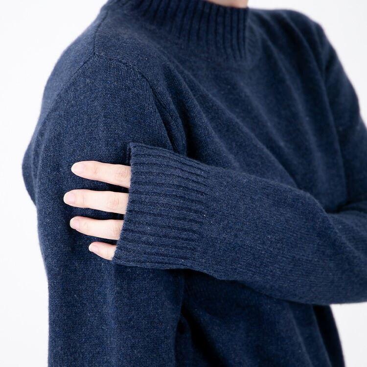 【送料無料】 贅沢カシミヤ100％ミックスヤーンニット 8色 レディース トップス ニット 着やすい シンプル 暖かい カシミヤ 保温性 |  | 10