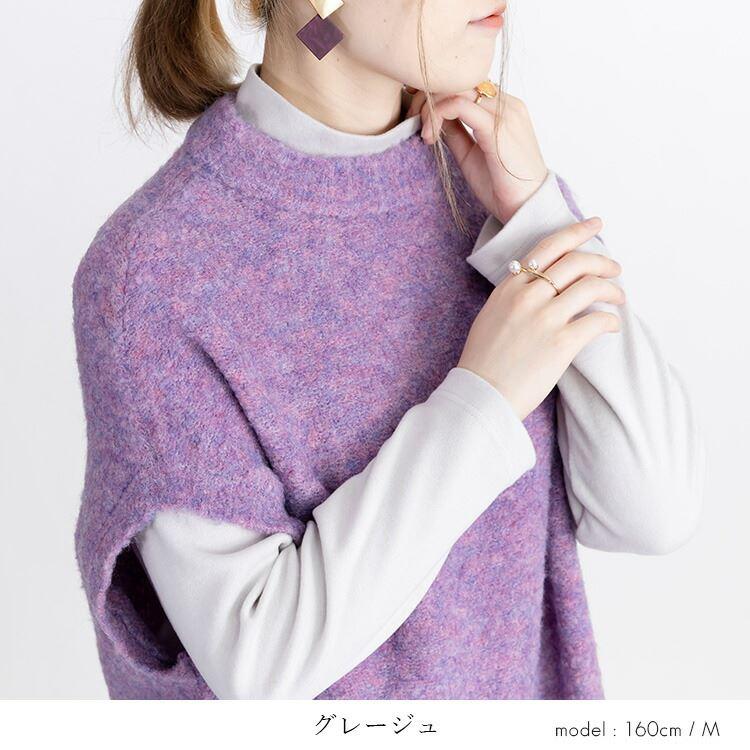 【送料無料/日本製】 発熱保湿ハイネックプルオーバー 5色 長袖 洗える レディース トップス インナー チュニック カットソー プルオーバー Tシャツ 保温 発熱 |  | 06