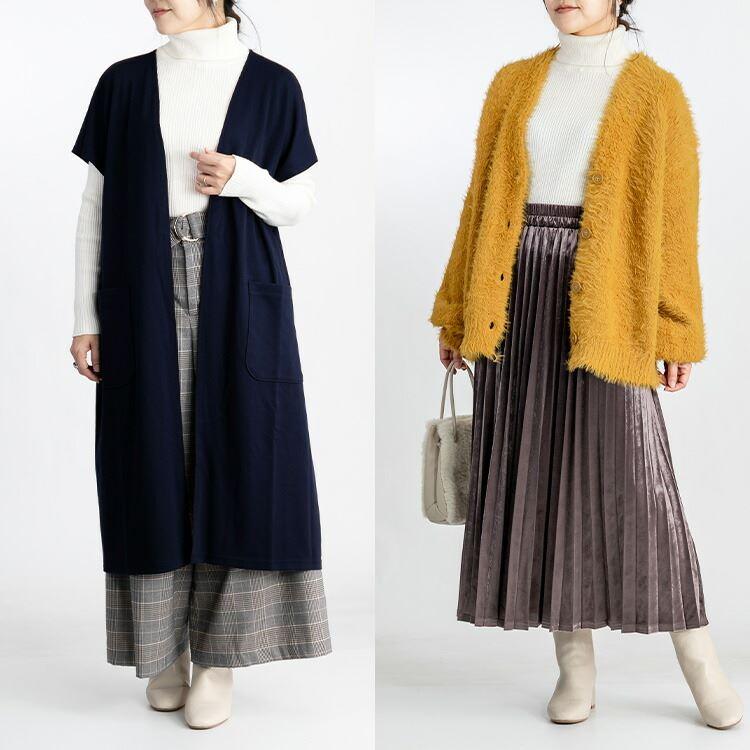 【送料無料】 タートルネックスフレニット 4色 M-L 洗える 長袖 レディース トップス ニット セーター インナー 伸縮性 保温性 大人 キレイめ |  | 06