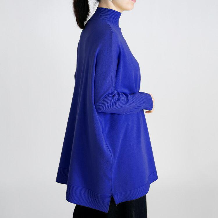 【送料無料/再入荷】 ハイネックドルマンニット 6色 M-L 洗える 長袖 レディース トップス ニット ハイネック ドルマン袖 体型カバー オーバーサイズ 春秋冬 |  | 13