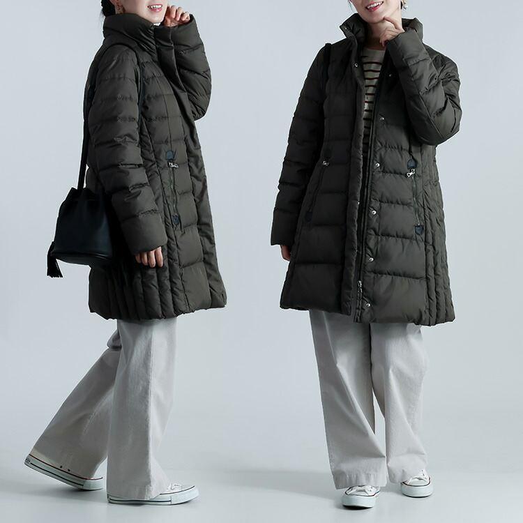 【新作】【送料無料】ダウンコート(フォックスファー取外し可) 3色 M-LL 撥水 保温効果 フォックスファー フード取り外し可 |  | 09