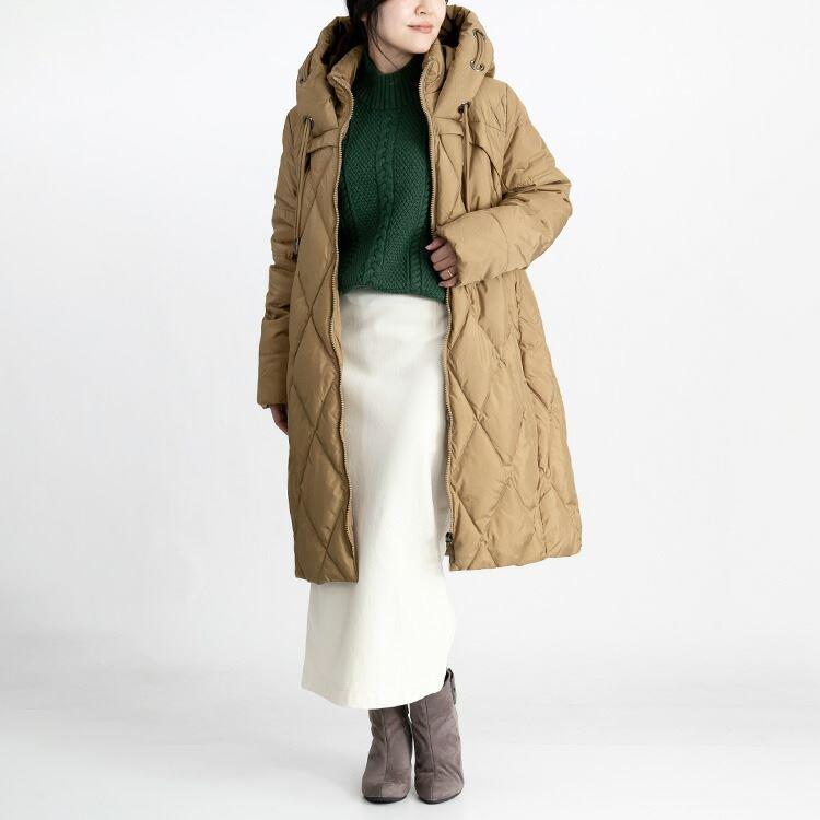 【送料無料】 超暖スタイリッシュダウンコート レディース アウター コート ダウンコート 長袖 ファスナー ダウン90％ 体型カバー 4652※ |  | 10