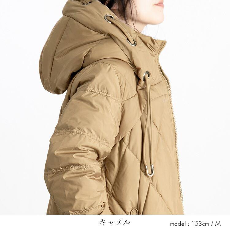 【送料無料】 超暖スタイリッシュダウンコート レディース アウター コート ダウンコート 長袖 ファスナー ダウン90％ 体型カバー 4652※ |  | 09