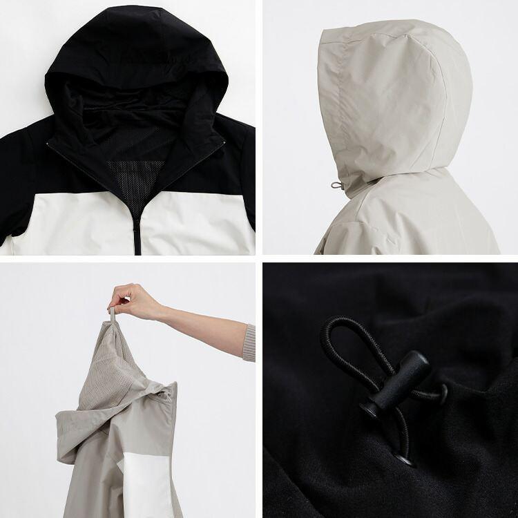 【登場】【送料無料/再入荷】 撥水防風機能付きブルゾン 9色 M L 洗える 長袖 レディース アウター ブルゾン ジャケット 防シワ 軽量 防風 撥水 アウトドア 無地 |  | 15