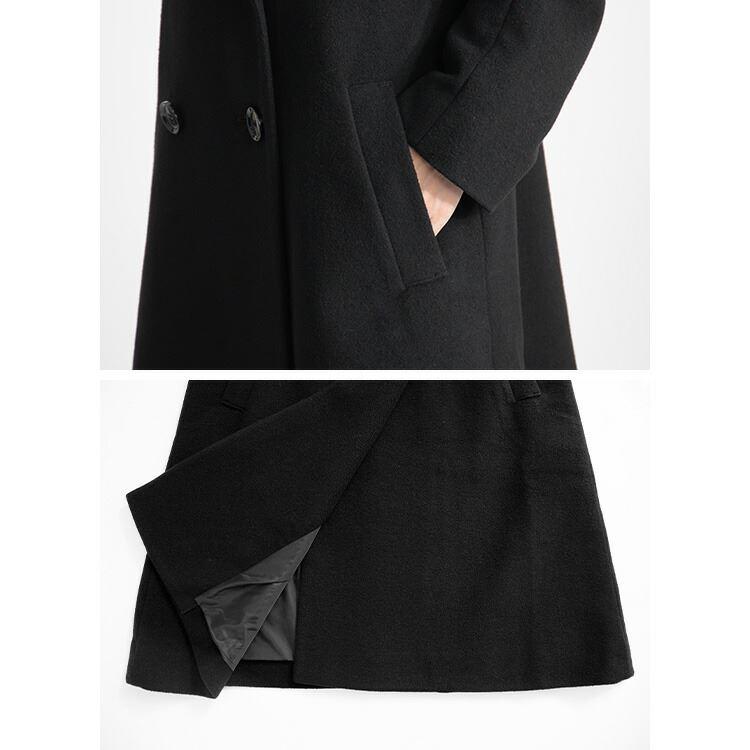 【送料無料】 イタリアウールコート M-LL 長袖 防寒 裏付き レディース アウター コート ウール フォーマル デート ビジネス 毛 ウールコート 春秋冬 |  | 12