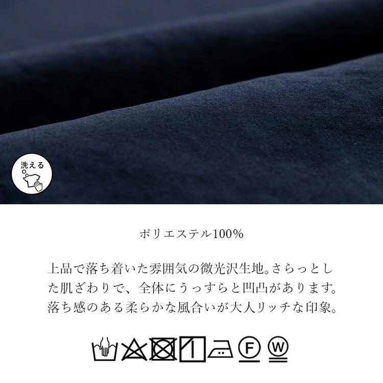 【送料無料/再入荷】 美映えするエアリーブラウス 5色 M-LL 洗える 半袖 軽量 イージーケア レディースファッション トップス ブラウス 後ろタック 春夏秋 |  | 17