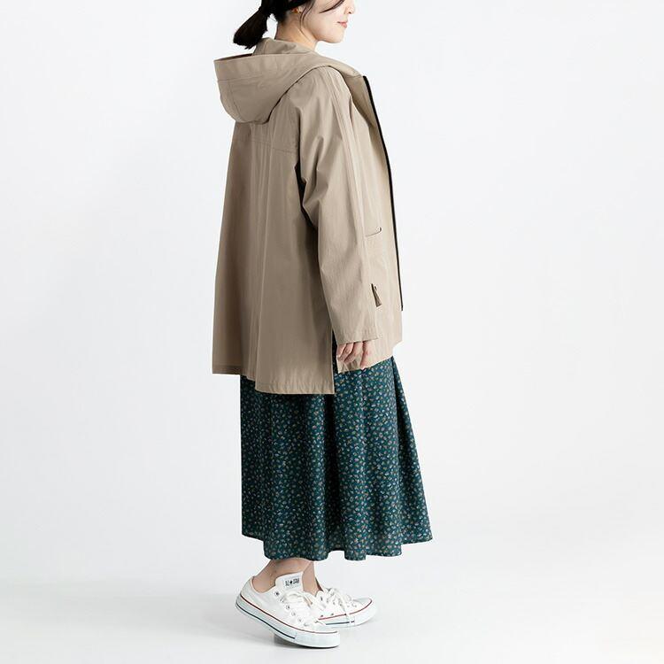 【送料無料/再入荷】 ラク軽！ストレッチショートコート 4色 M-LL 洗える フード付き レディース アウター ジャケット 伸縮性 体型隠し 大人 きれいめ 3901 |  | 08