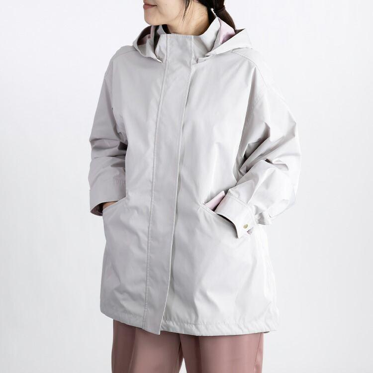 【送料無料】 ダブルフェイスジャケット 3色 M L 洗える 軽量 レディース アウター ジャケット マウンテンパーカー アウトドア スプリングコート 大人 7512 |  | 07