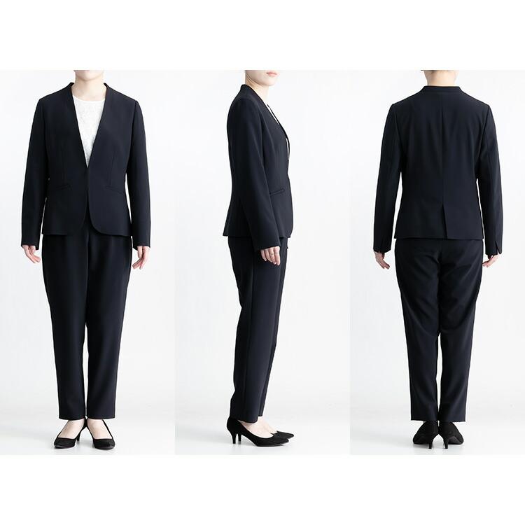 【送料無料】 美麗パンツ2点スーツ 9-15号 洗える オールシーズン レディース フォーマル スーツ 冠婚葬祭 入学式 卒業式 ハレの日 ビジネス リクルート |  | 08