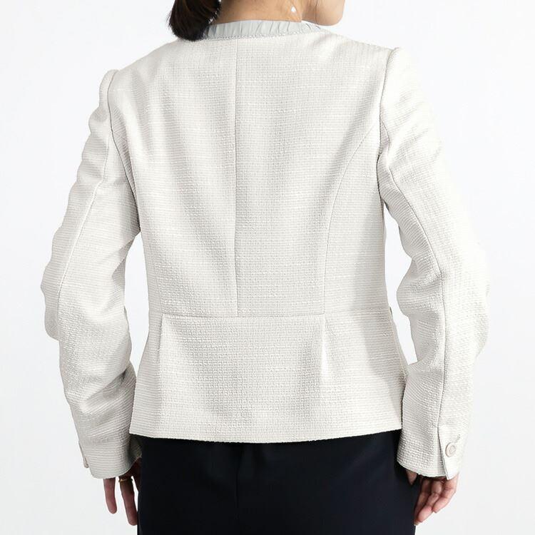 【送料無料】 ツイードジャケット×パンツ2点スーツ 9-15号 洗える 冠婚葬祭 結婚式 入卒式 レディース フォーマル スーツ ママスーツ カラーフォーマル ko |  | 05