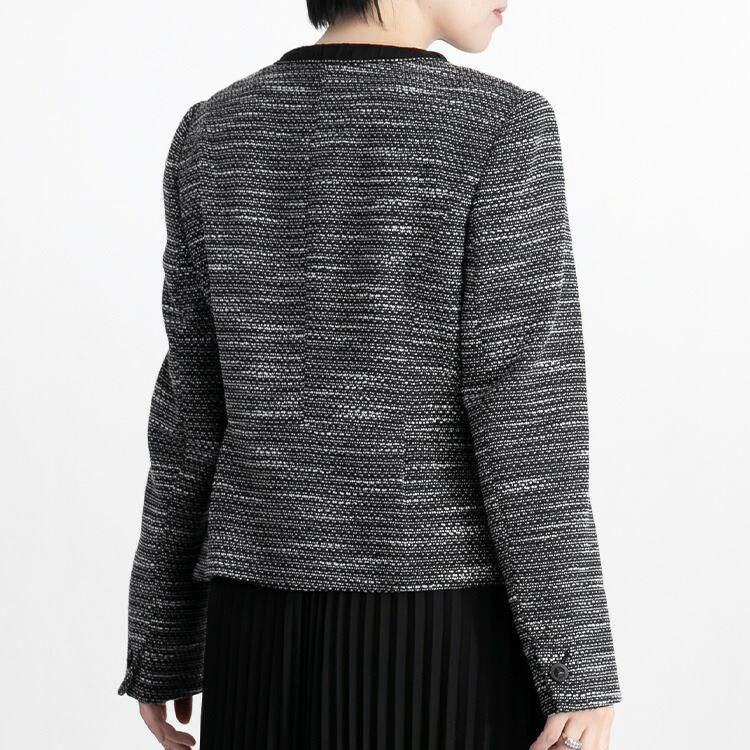 【送料無料】 洗えるツイードジャケット×プリーツスカート2点スーツ 9-13号 通年 卒業式 入学式 冠婚葬祭 レディース フォーマル スーツ ko 6925 |  | 11