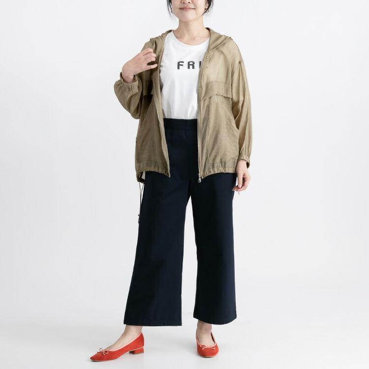 【大幅値下】 ヴィンテージサテンのシアーブルゾン 洗える 軽い 軽量 レディース アウター ジャケット 透け感 ゆったり 体型隠し 3111 |  | 09