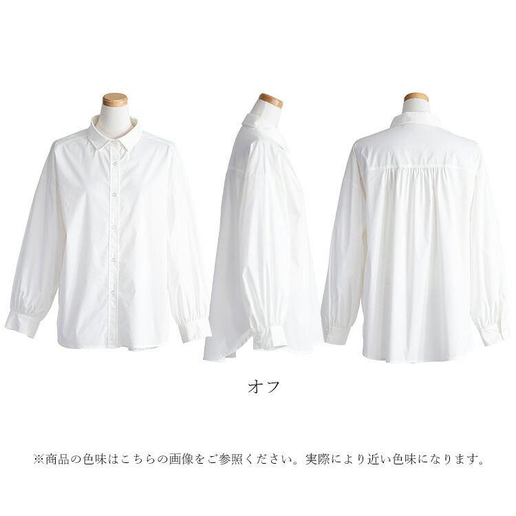 【送料無料】ストレッチブラウス M-LL 洗える 長袖 レディース トップス シャツ ブラウス 白シャツ フォーマル ビジネス 仕事 オフィス 式典 カラーシャツ |  | 13