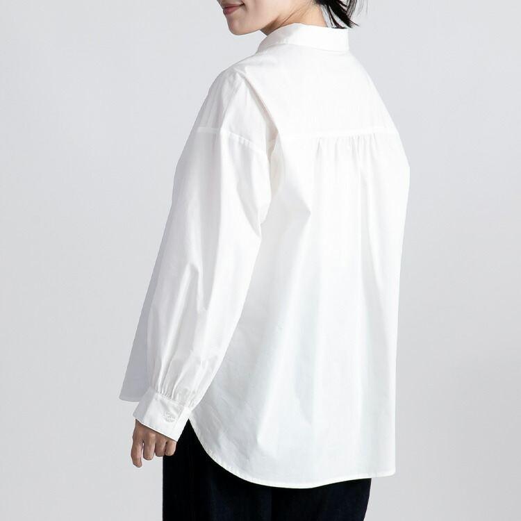 【送料無料】ストレッチブラウス M-LL 洗える 長袖 レディース トップス シャツ ブラウス 白シャツ フォーマル ビジネス 仕事 オフィス 式典 カラーシャツ |  | 05