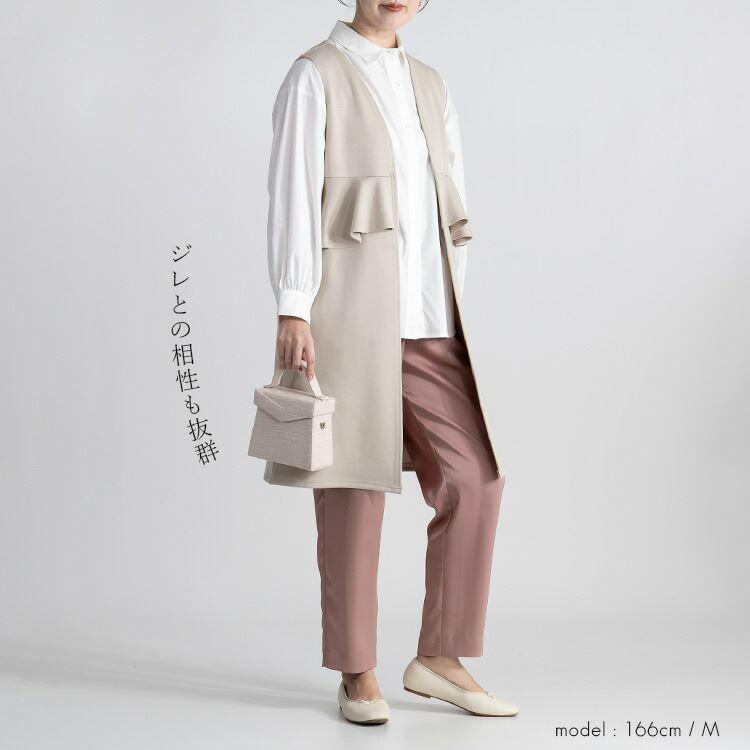 【送料無料】 ストレッチ白ブラウス M-LL 洗える 長袖 レディース トップス シャツ ブラウス 白シャツ カラーシャツ オフィス 仕事着 ビジネス オールシーズン |  | 07