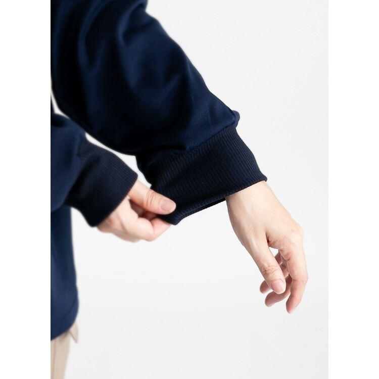 【送料無料】 リングドットボタンカーディガン 3色 M-L 洗える 長袖 レディース トップス カーディガン 無地 オフィス 普段着 デイリー スナップボタン |  | 04