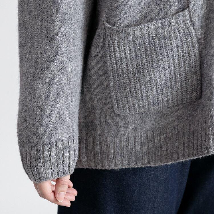 【送料無料】 ベビーキャメル100%ニットカーディガン 4色 M-L 長袖 レディース トップス カーディガン ニット キャメル 春秋冬 |  | 08