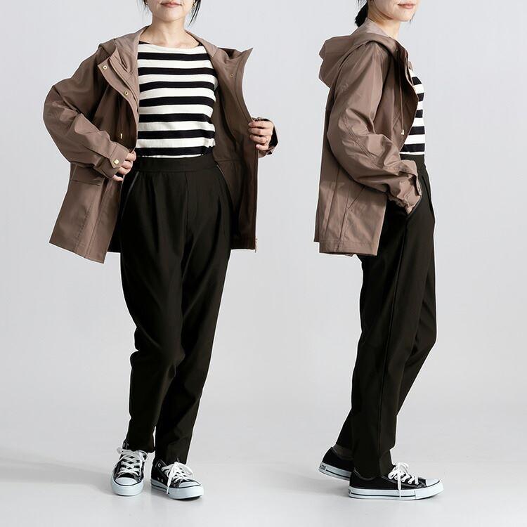 【大幅値下】 ストレッチテーパードパンツ 3色 M-LL 洗える 10分丈 レディース ボトムス パンツ テーパードパンツ スリムパンツ ストレッチパンツ 春夏秋冬 |  | 09