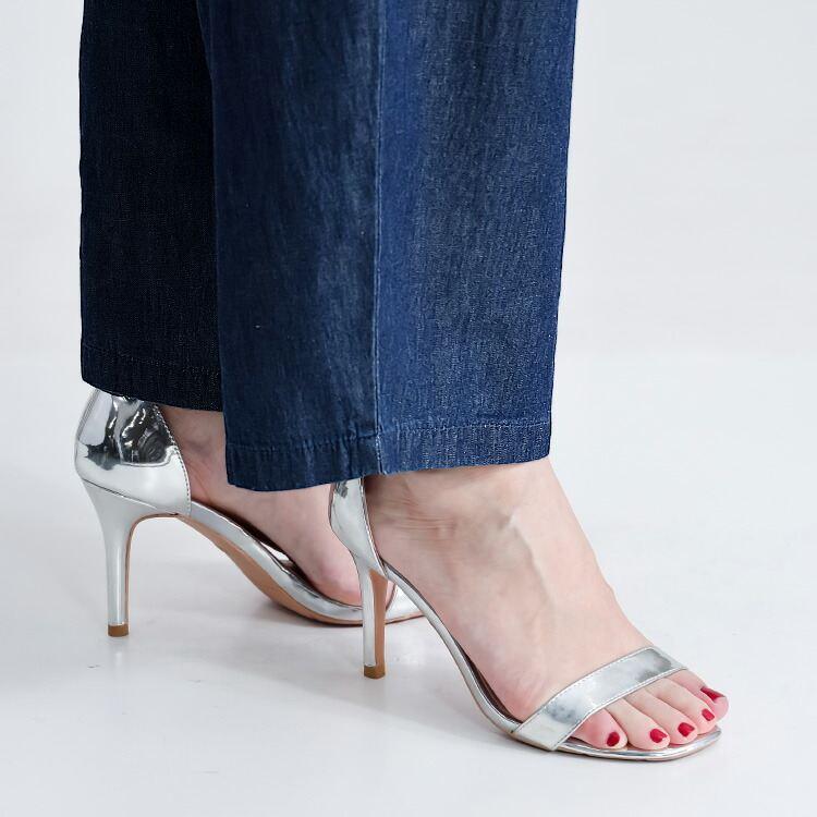 【ブルーMがラスト6着のみ/大幅値下】 デニムカーゴパンツ 洗える 10分丈 レディース ボトムス パンツ カーゴパンツ デニムパンツ ウエストゴム 綿100％ 通年 |  | 15