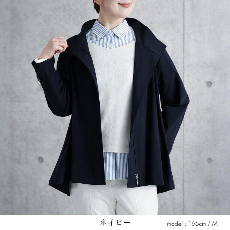 【新作】【送料無料】 ストレッチスプリングショートコート 4色 M L 洗える レディース アウター ジャケット スプリングコート トレンチコート ストレッチ |  | 11