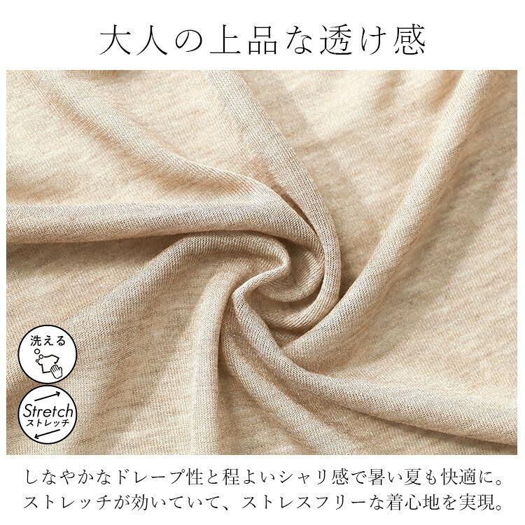 【送料無料】 サマーニットカーディガン 5色 M-L 洗える ポケット付き レディース トップス カーディガン ニット ストレッチ 楽ちん アイロン不要 配色 春夏秋 |  | 07