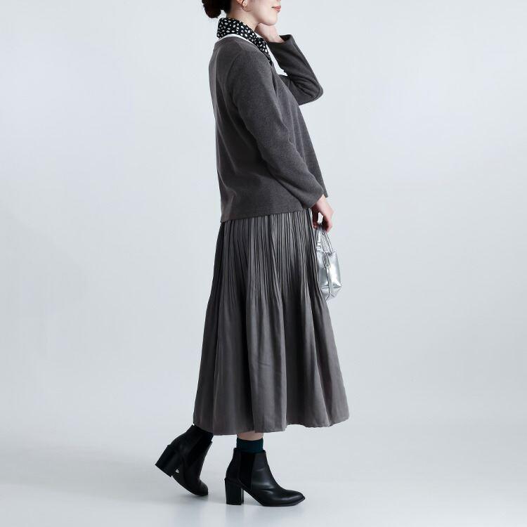 【日本製/再入荷】【送料無料】 発熱保温が優れた暖かカーディガン 5色 M-L 洗える 長袖 レディース トップス カーディガン カットソー 東レ ソフトサーモ |  | 13