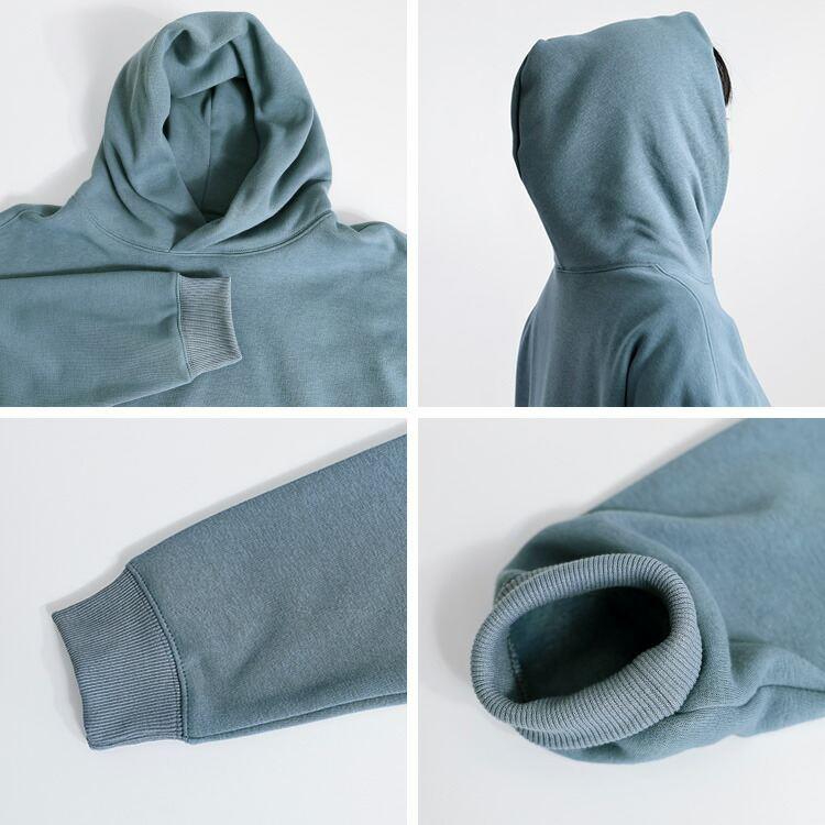 【新作モデルで再入荷】【送料無料】 裏起毛パーカー 4色 M L 長袖 洗える レディース トップス パーカー スウェット トレーナー 裏シャギー |  | 15