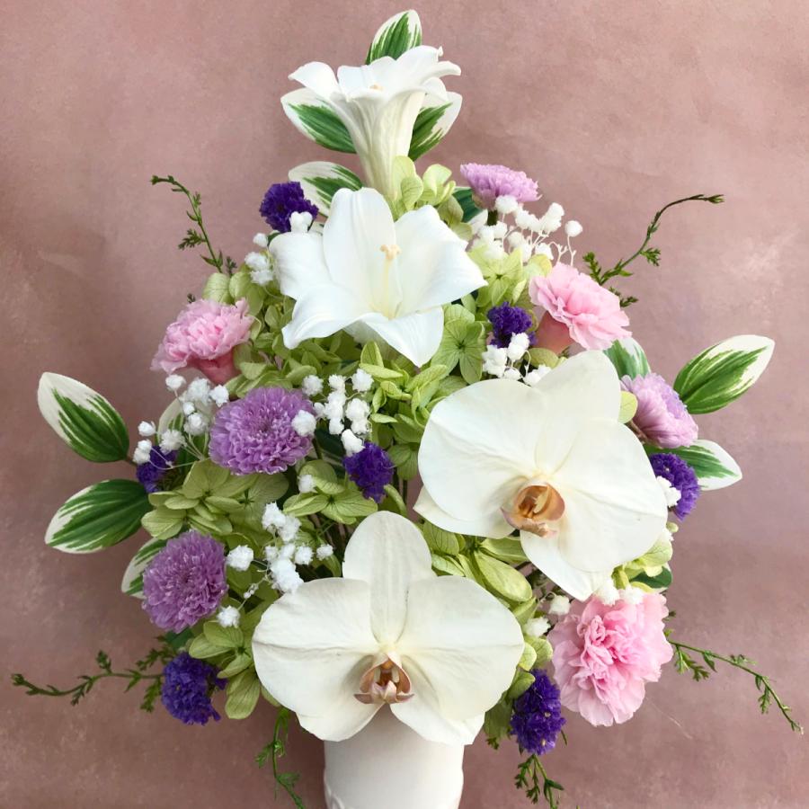 仏花 プリザーブドフラワー 送料無料 枯れない花 お仏壇 お供え花 お