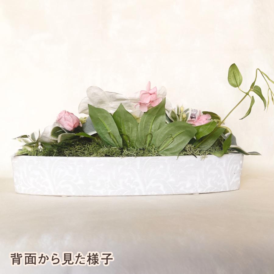 仏花 プリザーブドフラワー 送料無料 枯れない花 お仏壇 お供え花 お彼岸 仏壇飾り 菊 あじさい ガラスドーム プレゼント インテリア 造花 ギフト | ブランド登録なし | 08