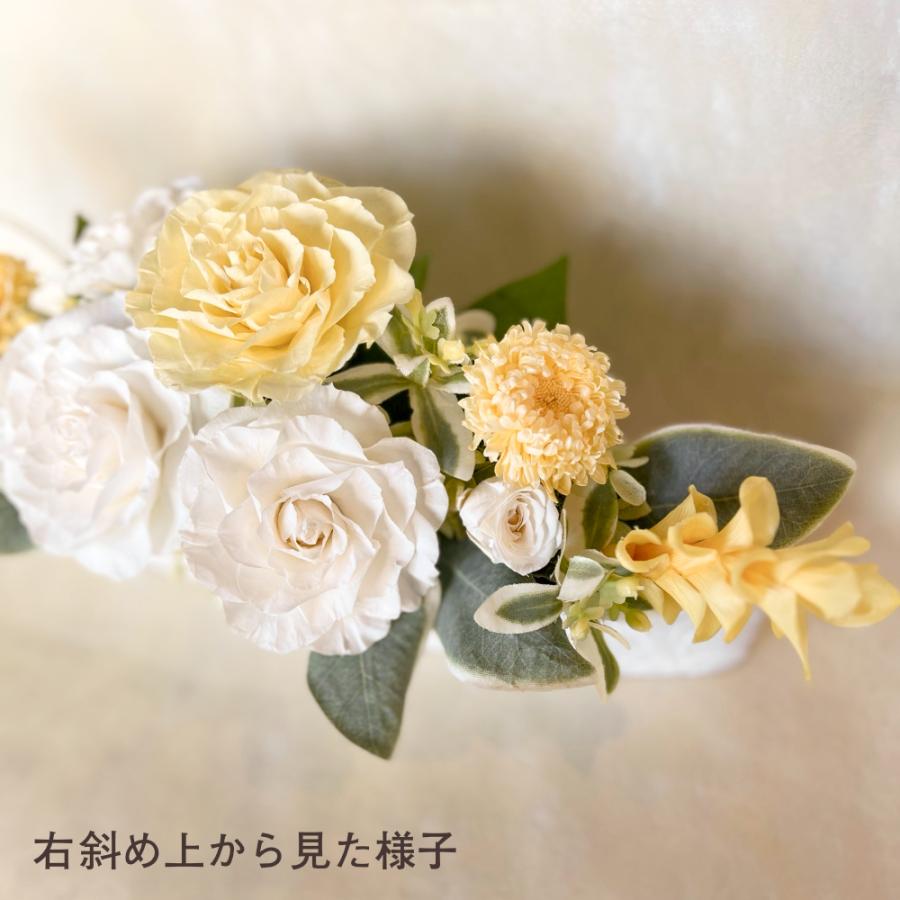 仏花 プリザーブドフラワー 送料無料 枯れない花 お仏壇 お供え花 お彼岸 仏壇飾り 菊 あじさい ガラスドーム プレゼント インテリア 造花 ギフト | ブランド登録なし | 09