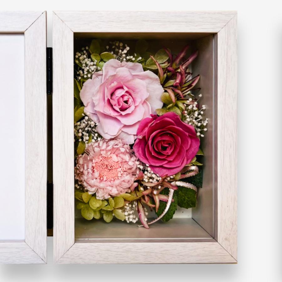 仏花 プリザーブドフラワー 送料無料 枯れない花 お仏壇 お供え花 お彼岸 仏壇飾り 菊 あじさい ガラスドーム プレゼント インテリア 造花 ギフト | ブランド登録なし | 08