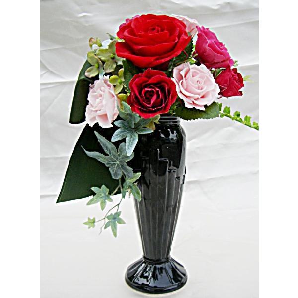 ローズブーケ　豪華で可憐なアレンジ　プリザーブドフラワー