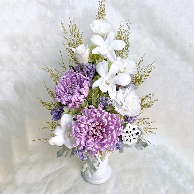 仏花 プリザーブドフラワー 送料無料 枯れない花 お仏壇 お供え花 お