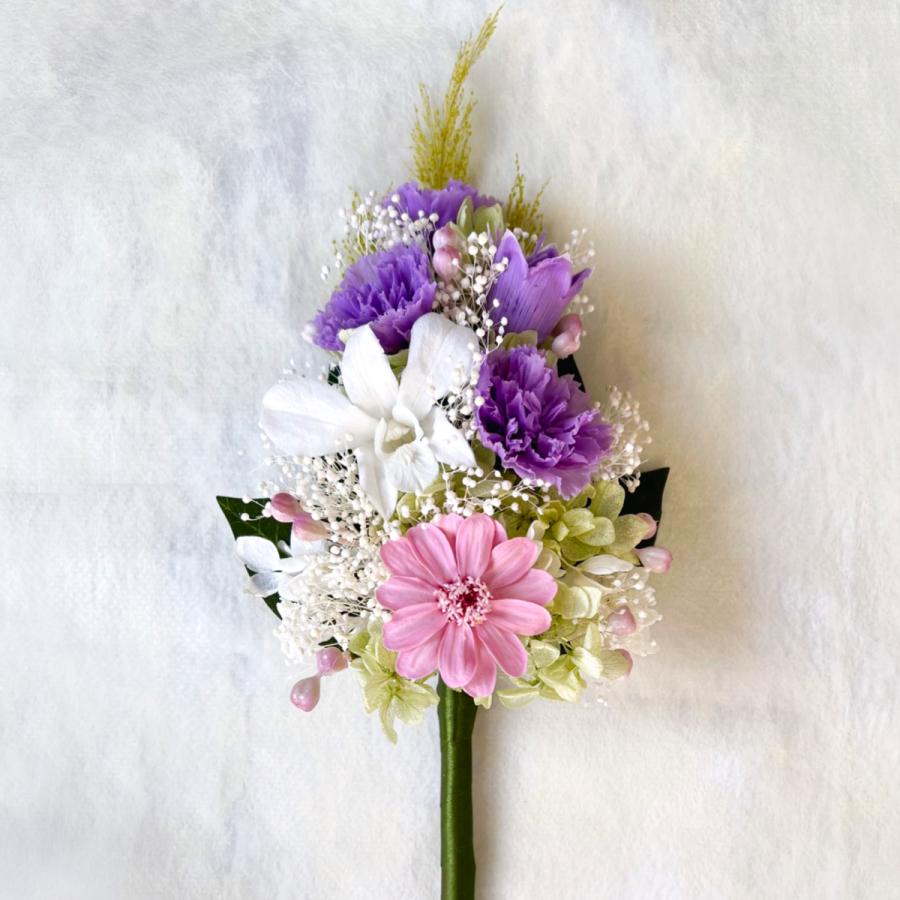 プリザーブドフラワー仏花　お供えの花　花器付　豪華な一対 楽天市場】プリザーブドフラワー 仏花 ミニ 初盆 お供え 花