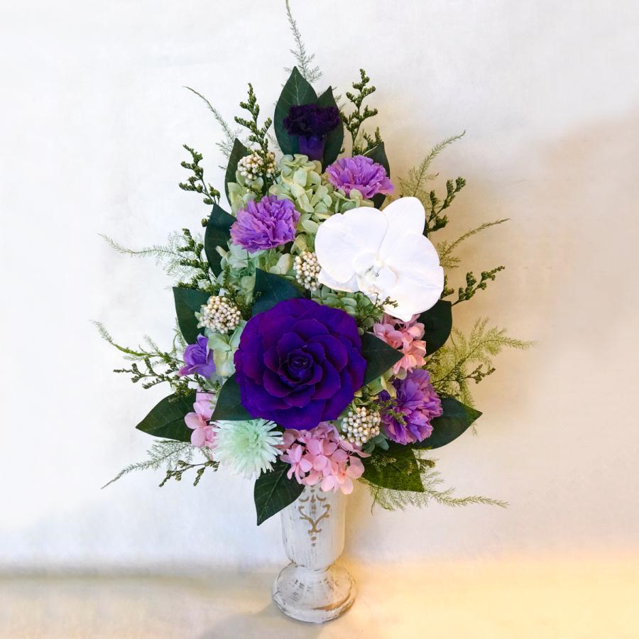 仏花 プリザーブドフラワー 送料無料 枯れない花 お仏壇 お供え花 お