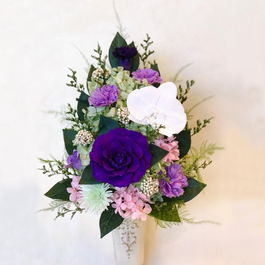 仏花 プリザーブドフラワー 送料無料 枯れない花 お仏壇 お供え花 お