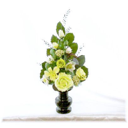 仏花 プリザーブドフラワー 送料無料 枯れない花 お仏壇 お供え花 お彼岸 仏壇飾り 雅 バラ プレゼント インテリア 造花 ギフト | ブランド登録なし | 01