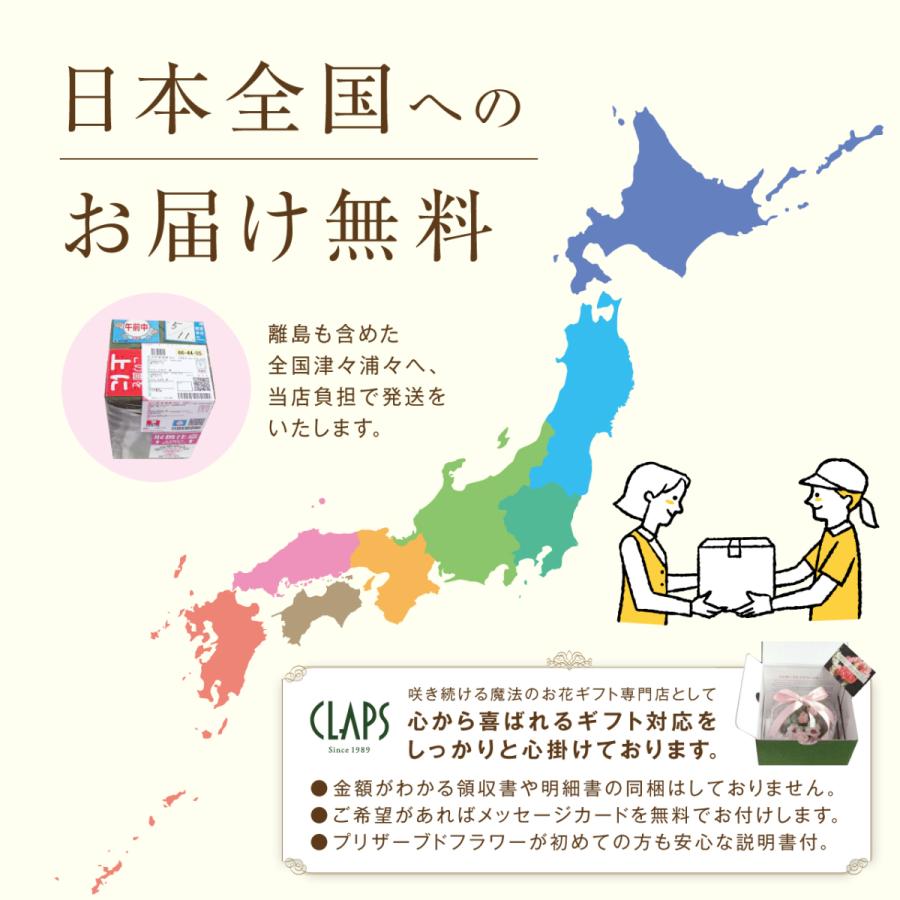 プリザーブドフラワー 送料無料 お祝い 誕生日 枯れない花 ドーム 芽 バラ プレゼント インテリア 造花 ギフト | ブランド登録なし | 20