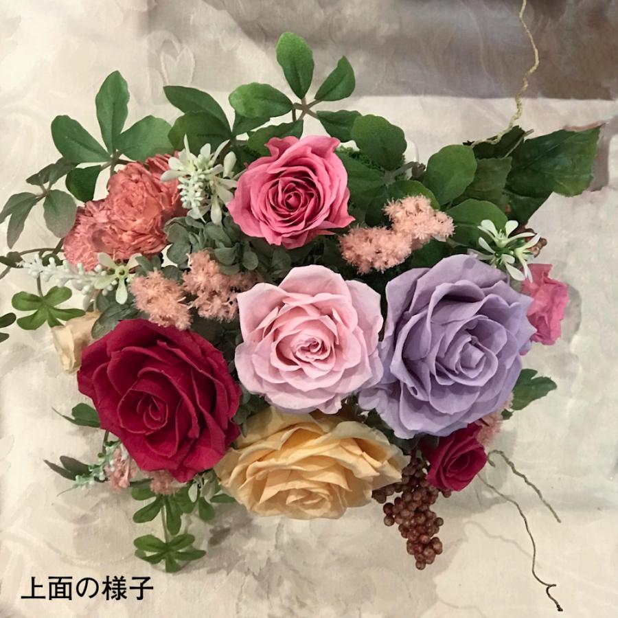 プリザーブドフラワー 送料無料 お祝い 誕生日 枯れない花 バラ 紫陽花 ケース入り プレゼント インテリア 造花 ギフト | ブランド登録なし | 06