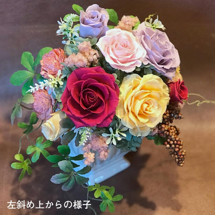プリザーブドフラワー 送料無料 お祝い 誕生日 枯れない花 バラ 紫陽花 ケース入り プレゼント インテリア 造花 ギフト | ブランド登録なし | 08